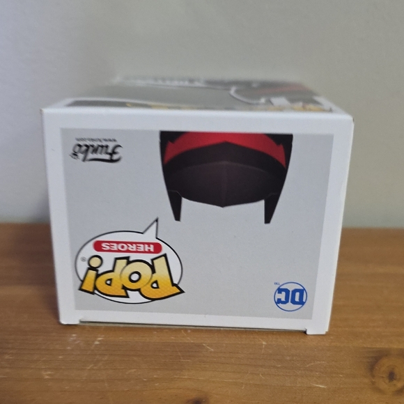 Funko Pop Heroes Hellbat Figure - Black and Red - Picture 5 of 6